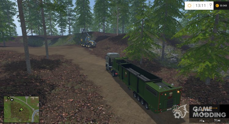 The beast heavy duty wood chippers для Farming Simulator 2015