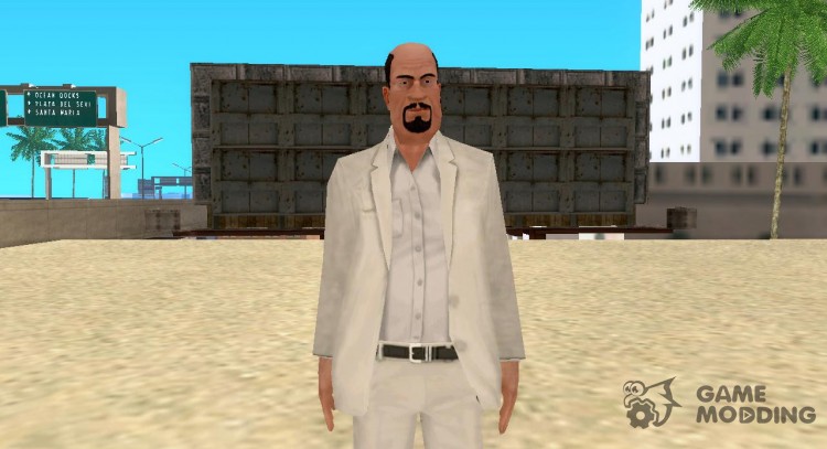Joseph Clarence from Hitman: Blood Money for GTA San Andreas