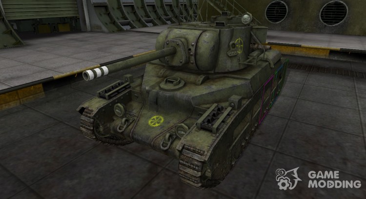 Contour zone breakthrough Matilda IV for World Of Tanks