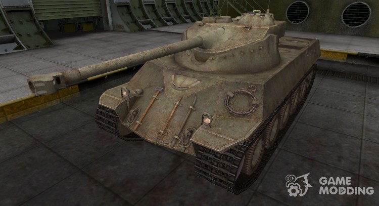 A deserted French skin for Lorraine 40 t for World Of Tanks