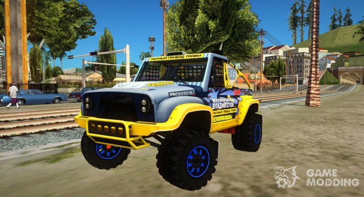El uaz-31514 Rally para GTA San Andreas