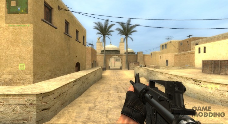 Ank & CJ's M4A1 + Default Animations for Counter-Strike Source