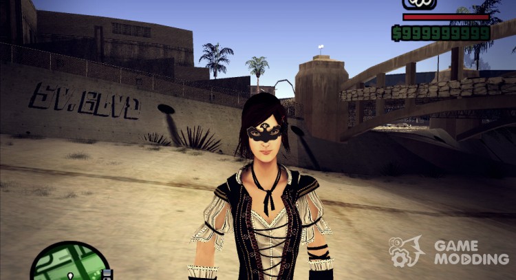 Courtesan Elite Costume From Assassin's Creed BrotherHood для GTA San Andreas