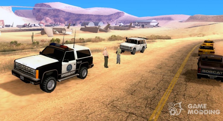 El puesto de la policía v.2 (mos_cracin's version) para GTA San Andreas