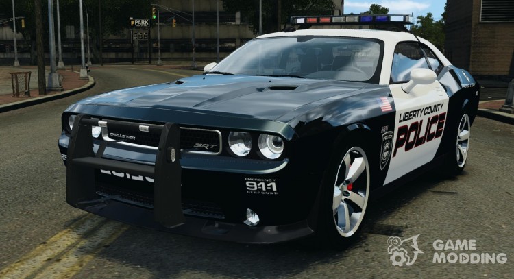 Dodge Challenger SRT8 392 2012 Police [ELS + EPM] for GTA 4
