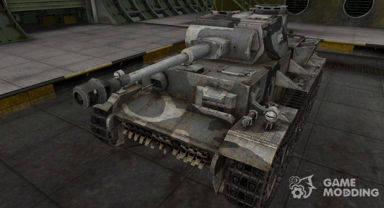 La piel para el alemán, el tanque VK 36.01 (H) para World Of Tanks