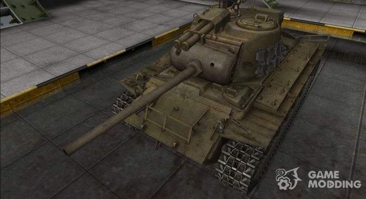 Remodelar el M26 Pershing para World Of Tanks