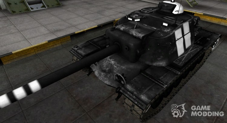 Зоны пробития T110E4 для World Of Tanks