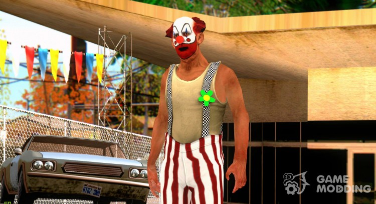 Left 4 Dead 2 Clown para GTA San Andreas