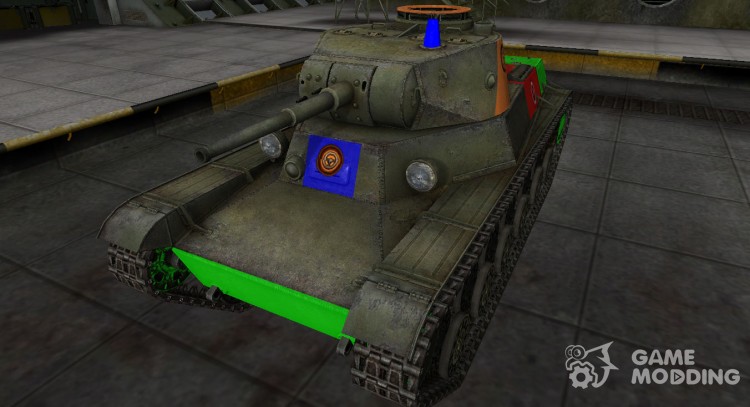 High-quality skin for t-50-2 for World Of Tanks