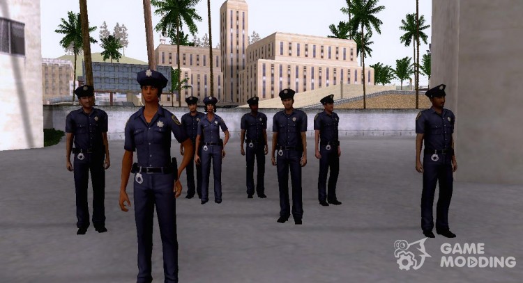 Police Skin Pack для GTA San Andreas