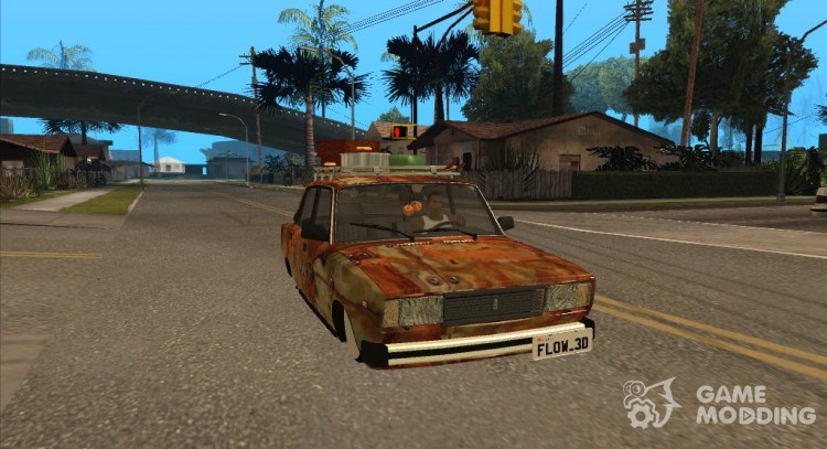 ВАЗ 2107 Ржавый Гринго для GTA San Andreas