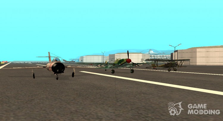 Пак отечественных самолётов для GTA San Andreas