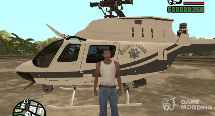 Pak aéreo de helicópteros para el transporte para GTA San Andreas