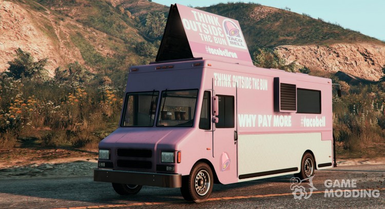 Taco Bell Van V1 для GTA 5