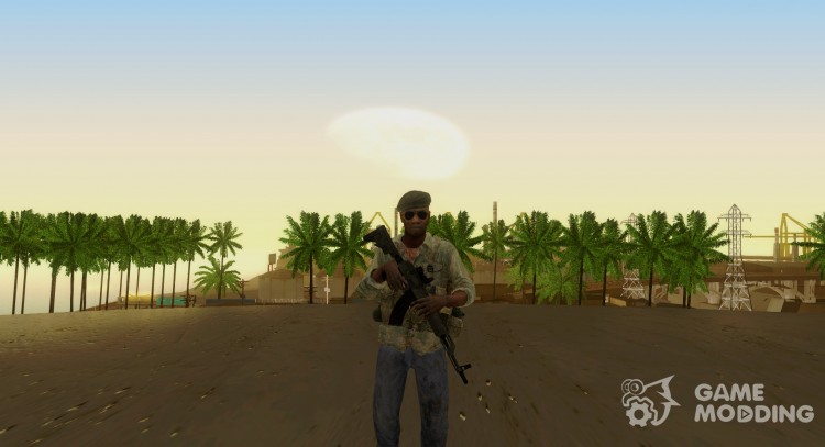 CoD MW3 Africa Militia v4 para GTA San Andreas