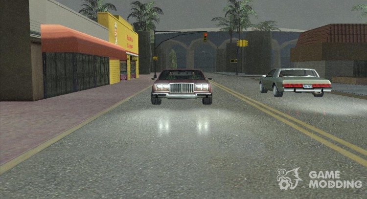 Road Reflections Fix 1.0 para GTA San Andreas