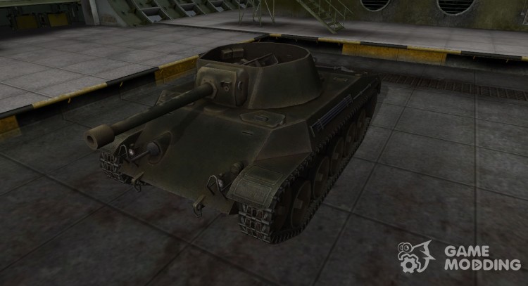 Emery cloth for American tank T49 for World Of Tanks