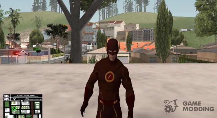 Flash (сериал) красный логотип для GTA San Andreas