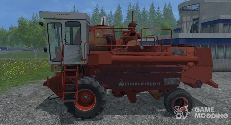 Yenisei 1200 n for Farming Simulator 2015