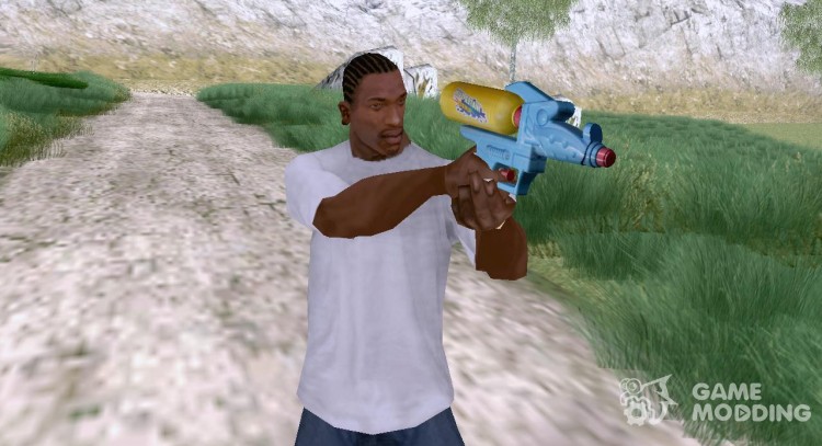 Водяной пистолет для GTA San Andreas