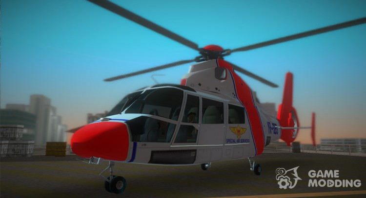 Eurocopter AS-365N Dauphin 2 for GTA Vice City