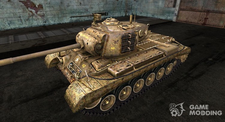 Tela de esmeril para M46 Patton para World Of Tanks