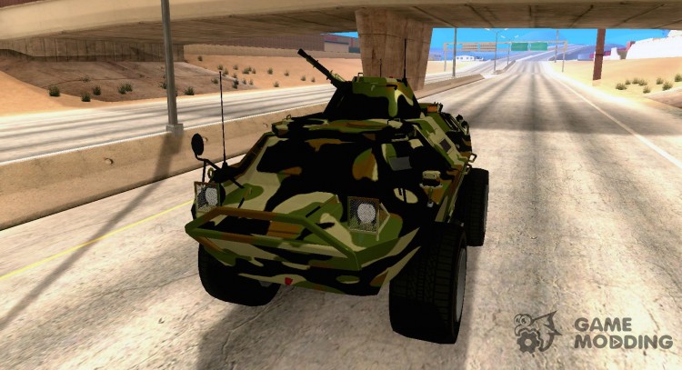 Camouflage SWATVAN for GTA San Andreas