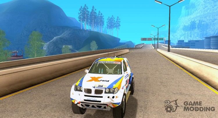BMW X-Raid X3CC for GTA San Andreas