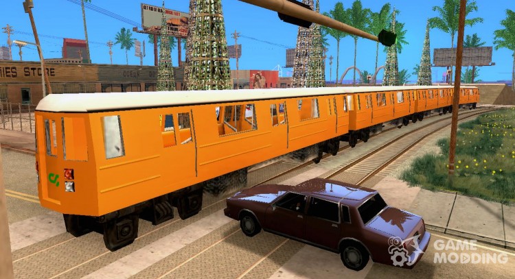 Liberty City Train CP for GTA San Andreas