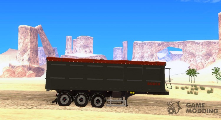 Bodex aluminium keeper trailer para GTA San Andreas