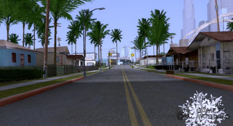 Зимний спидометр для GTA San Andreas