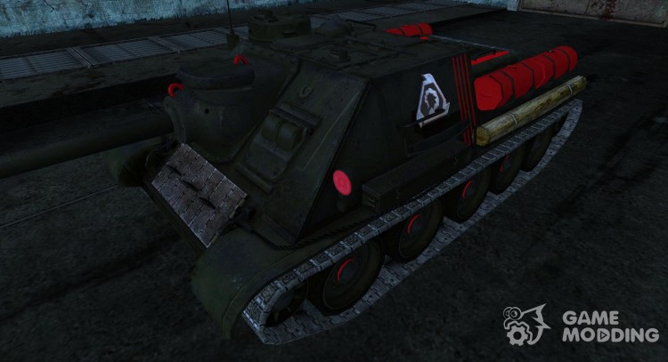 Skin for Su-100 for World Of Tanks