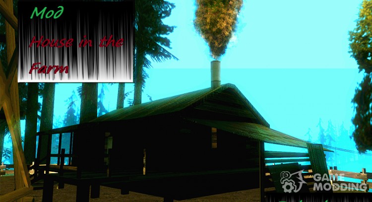 Casa en la granja 1.0 para GTA San Andreas