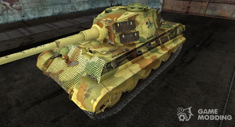 Skin for Panzer VIB Tiger II for World Of Tanks