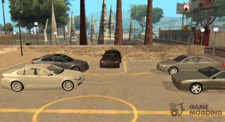 Пак четырёхдверных седанов и стритрейсерских машин для GTA San Andreas