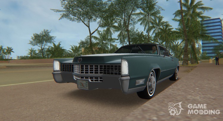 Cadillac Fleetwood Eldorado (69347-H) 1968 для GTA Vice City