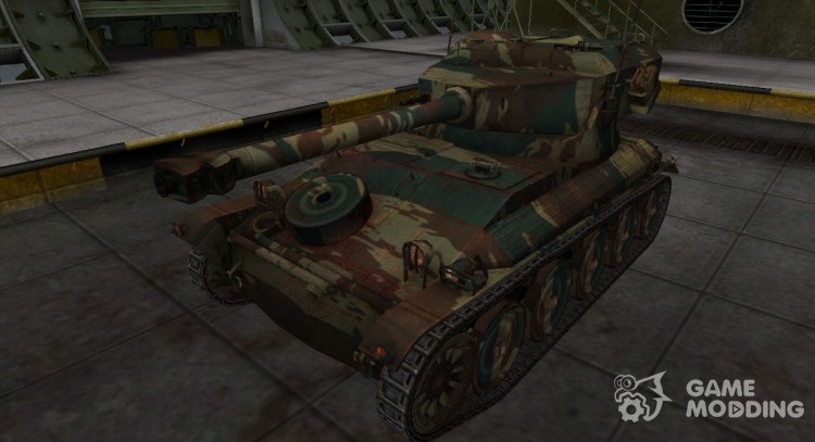 Французкий новый скин для AMX 12t для World Of Tanks