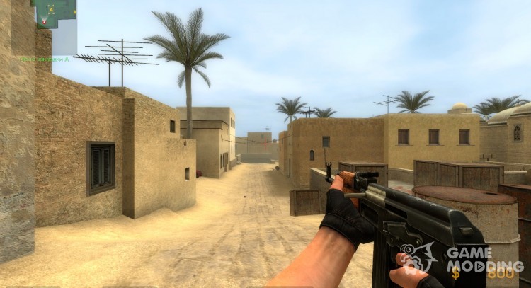 Ak Nostock con el doble de la tienda para Counter-Strike Source