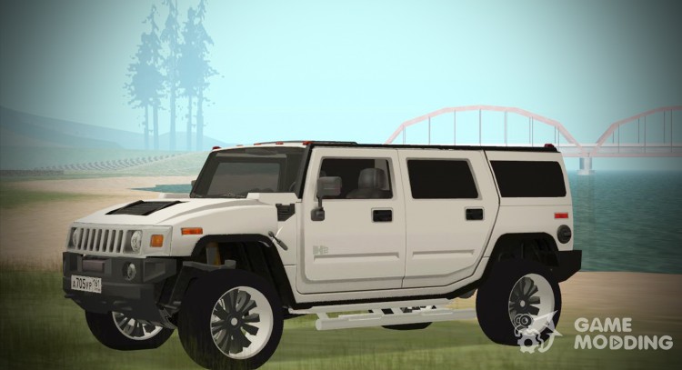 Hummer H2 Loud Sound for GTA San Andreas