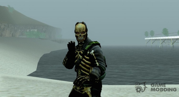 El esqueleto para GTA San Andreas