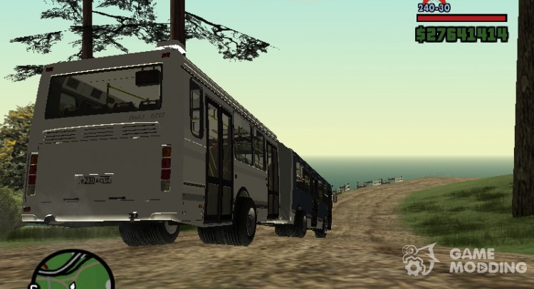 Прицеп к ЛиАЗ 6212 Питерская версия для GTA San Andreas