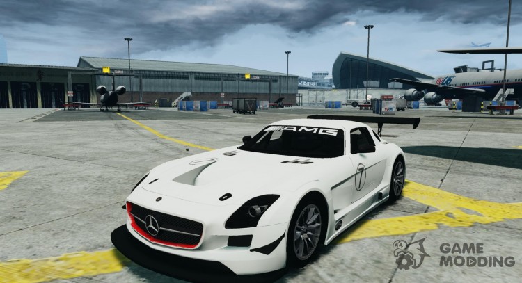 Mercedes-Benz SLS AMG GT3 2011 v1.0 для GTA 4