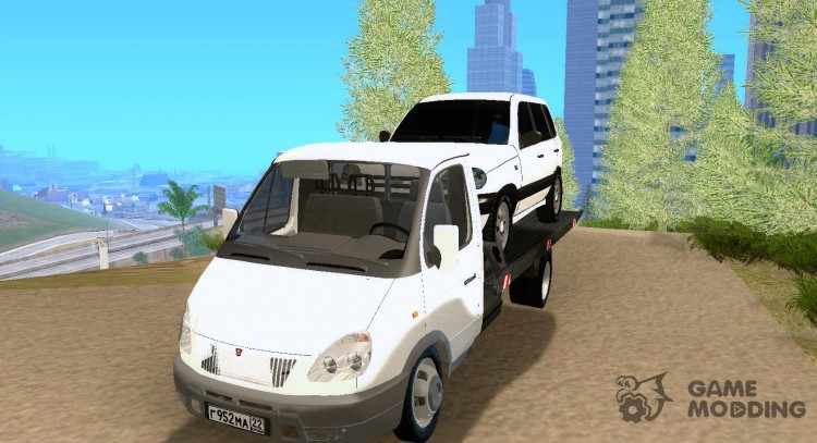 ГАЗ 3302 v2.0 (ГАЗель Эвакуатор) для GTA San Andreas