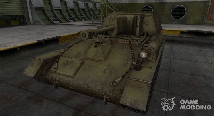 Skin for Su-85B in rasskraske 4BO for World Of Tanks