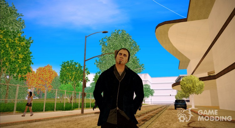 Damien from Watch Dogs для GTA San Andreas