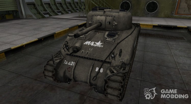 Отличный скин для M4 Sherman для World Of Tanks