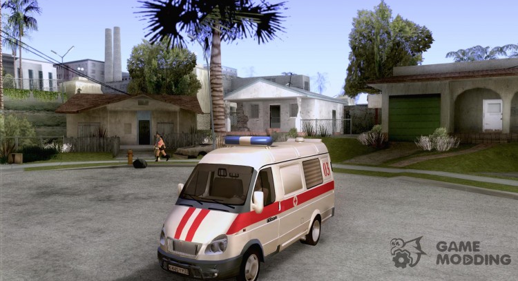 Ambulancia de gacela 32214 para GTA San Andreas