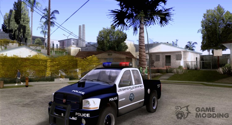 Dodge Ram 1500 policía para GTA San Andreas