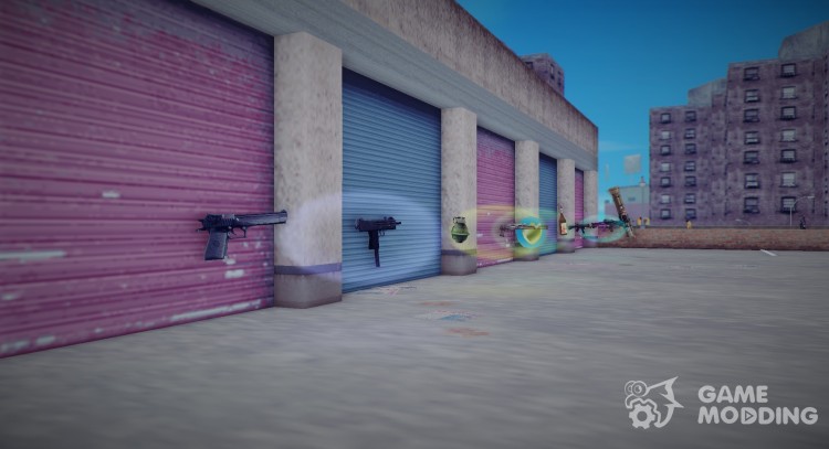 Оружие из Postal 2 Complete для GTA 3